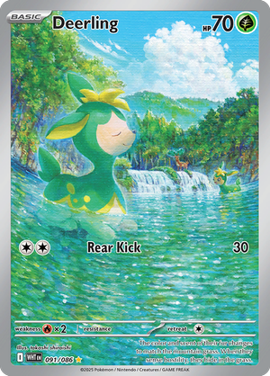 Deerling - 091-086 - Illustrator Rare