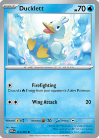 pokemon s v white flare ducklett 025 086 poke ball