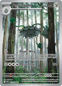 pokemon s v white flare ferrothorn 149 086 illustrator rare