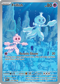 pokemon s v white flare frillish 126 086 illustrator rare