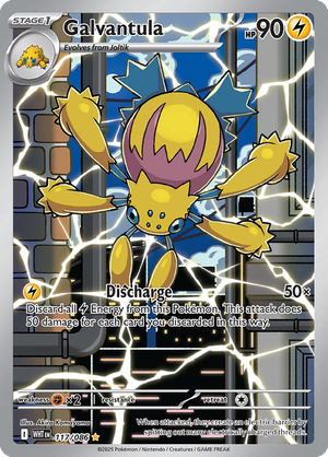 Galvantula - 117-086 - Illustrator Rare