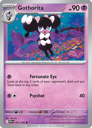 Gothorita - 042-086 (Master Ball)