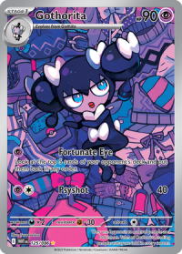 pokemon s v white flare gothorita 125 086 illustrator rare