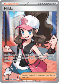 pokemon s v white flare hilda 164 086 full art