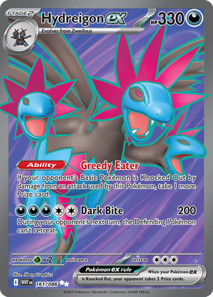 Hydreigon EX - 161-086 - FULL ART