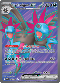 pokemon s v white flare hydreigon ex 161 086 full art