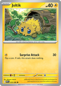pokemon s v white flare joltik 033 086