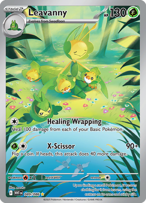 Leavanny - 089-086 - Illustrator Rare