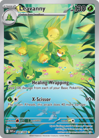pokemon s v white flare leavanny 089 086 illustrator rare