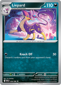 pokemon s v white flare liepard 056 086 master ball