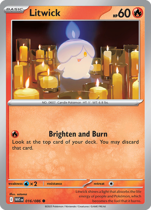 Litwick - 016-086 (Master Ball)