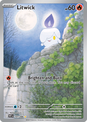 Litwick - 101-086 - Illustrator Rare