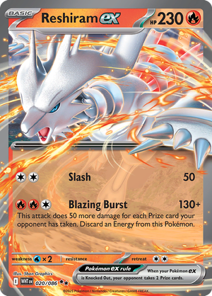 Reshiram EX - 020-086