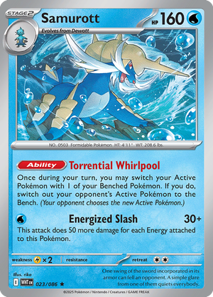 Samurott - 023-086 (Poke Ball)