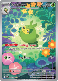 pokemon s v white flare swadloon 088 086 illustrator rare