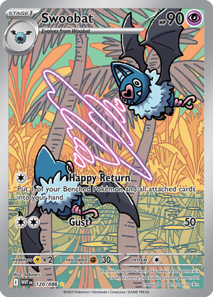Swoobat - 120-086 - Illustrator Rare