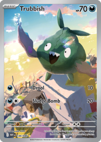 pokemon s v white flare trubbish 140 086 illustrator rare