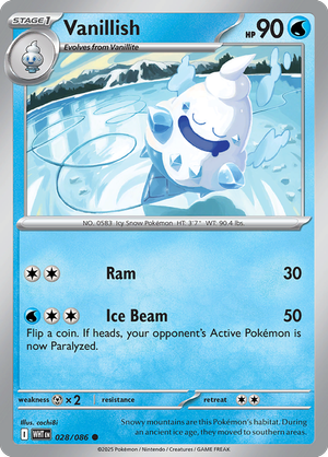 Vanillish - 028-086 (Master Ball)