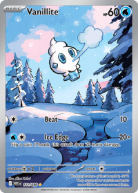 pokemon s v white flare vanillite 111 086 illustrator rare
