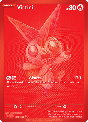 Victini - 172-086 - White Flare Rare