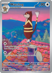 pokemon s v white flare watchog 153 086 illustrator rare