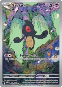 pokemon s v white flare yamask 122 086 illustrator rare