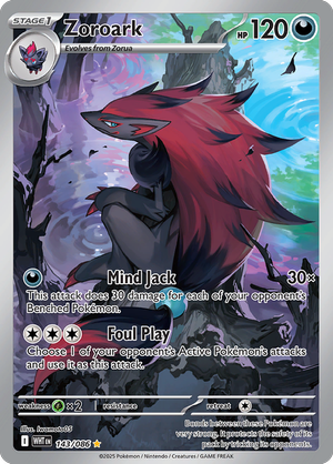 Zoroark - 143-086 - Illustrator Rare