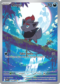 pokemon s v white flare zorua 142 086 illustrator rare