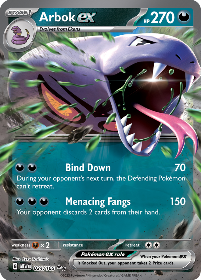 Arbok EX - 024-165