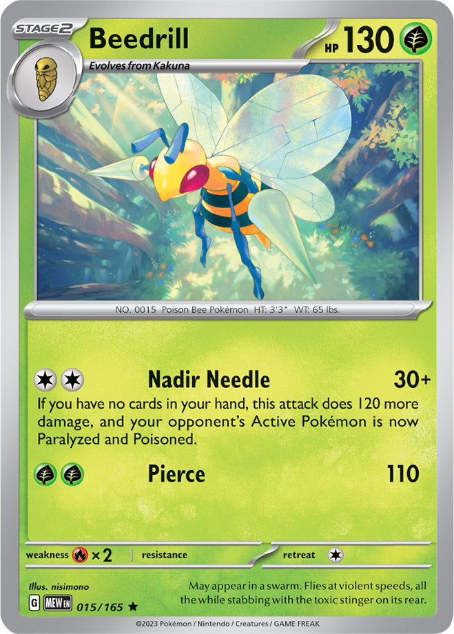 Beedrill - 015-165 (RH)