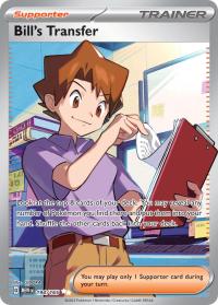 pokemon scarlet violet 151 bill s transfer 194 165 full art