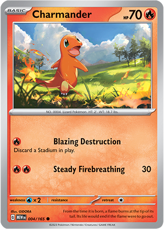 Charmander - 004-165 (RH)