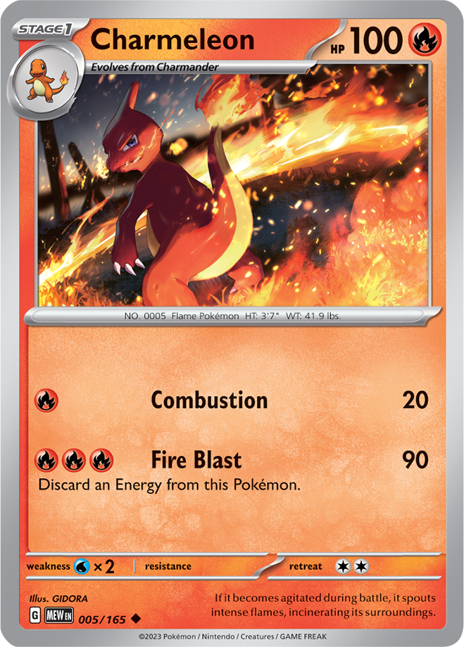 Charmeleon - 005-165 (RH)