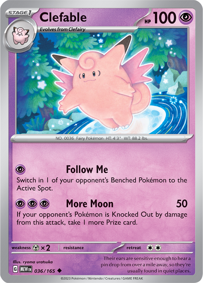 Clefable - 036-165