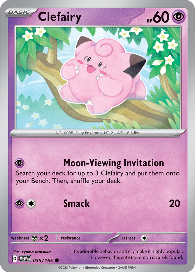 Clefairy - 035-165 (RH)