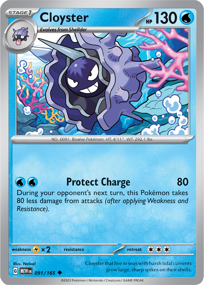 Cloyster - 091-165 (RH)