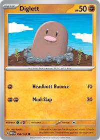 pokemon scarlet violet 151 diglett 050 165 rh