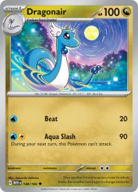 pokemon scarlet violet 151 dragonair 148 165