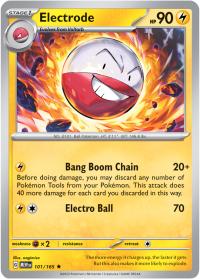 pokemon scarlet violet 151 electrode 101 165