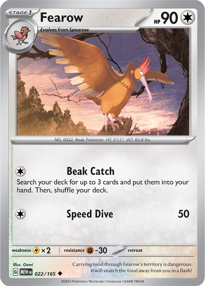 Fearow - 022-165