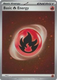 pokemon scarlet violet 151 fire energy galaxy holo