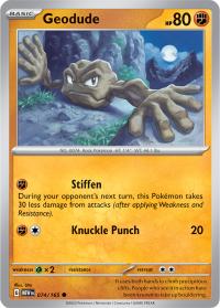 pokemon scarlet violet 151 geodude 074 165 rh