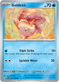 pokemon scarlet violet 151 goldeen 118 165 rh