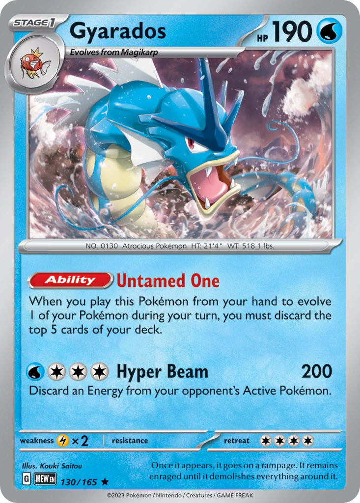 Gyarados - 130-165