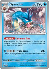 pokemon scarlet violet 151 gyarados 130 165