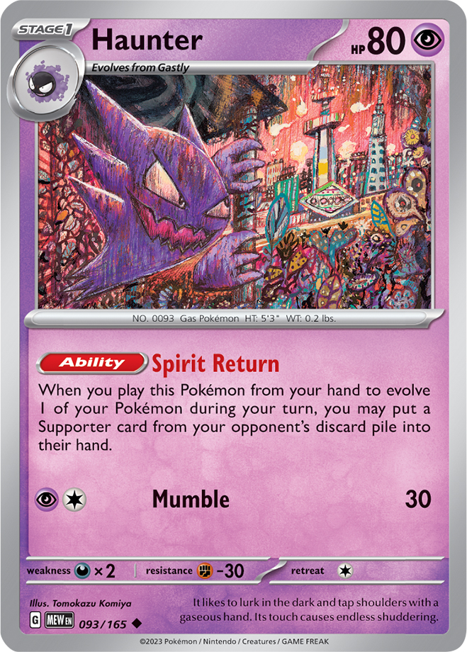 Haunter - 093-165 (RH)