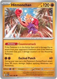 pokemon scarlet violet 151 hitmonchan 107 165 rh