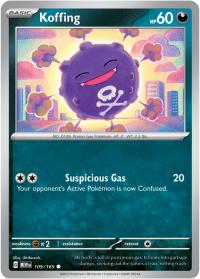 pokemon scarlet violet 151 koffing 109 165 rh