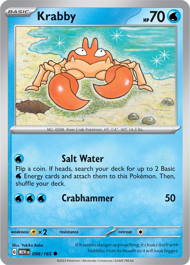 Krabby - 098-165 (RH)