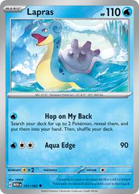 pokemon scarlet violet 151 lapras 131 165 rh